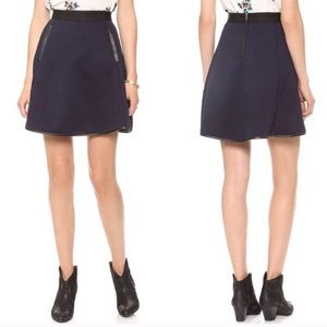 Madewell Skater Quilted Skirt